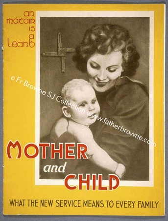 MOTHER AND CHILD SCHEME BOOKLET cover no writing